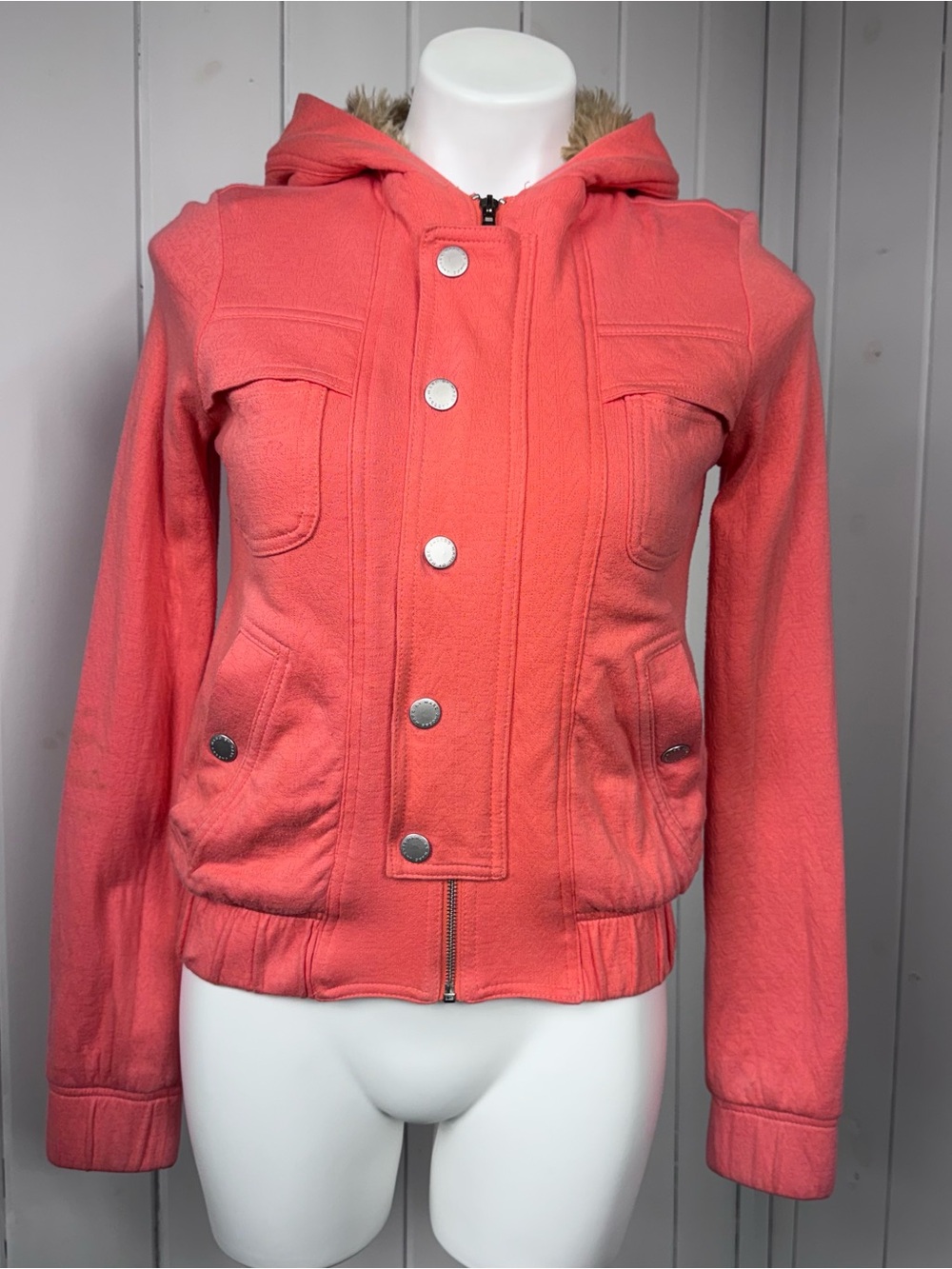Marc by Marc Jacobs Coral Hooded jacket